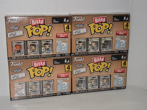 Funko Bitty Pop! Lot of 4 The Office Complete set  4 Pack Series 3 - FREE SHIP