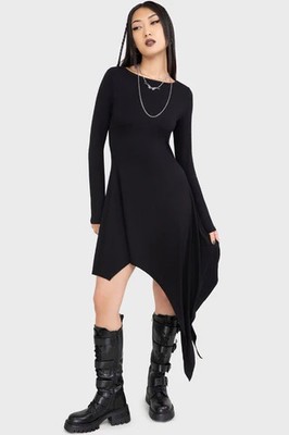 KILLSTAR Womens Crescent Doom Press - Black, Size 3XL