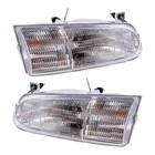 Set of Headlights Driver and Passenger Headlamps fits 95-97 Ford Windstar Van (For: Ford Windstar)