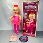 Vintage 1968 Mattel Dancerina Ballet Doll w/ Box Record Manual - Not Working