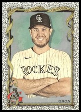 2023 Topps Allen & Ginter #174 C.J. Cron Foil Filigree Colorado Rockies NM+