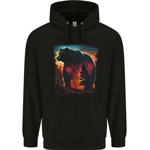 Hoodie Homme Fantaisie Tribale Multicolore - Pure Fantasy - 80% Coton (Neuf Sans étiquettes)