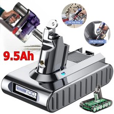 9500mAh For Dyson V6 Battery Animal DC58 DC59 DC62 DC74 SV05 SV09 / LED Display