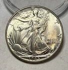 1945-P Walking Liberty Half Dollar Coin - 90% Silver - Collectible US Coin A59