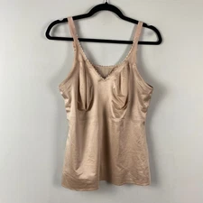 Ruby Ribbon Original Cami Full-Silhouette Shaping Tank Pale Size 44