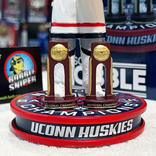 JONATHAN THE HUSKY Uconn Huskies "Back to Back" 23-24 NCAA Champs Bobblehead - Picture 3 of 7