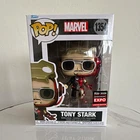 Funko Pop! Marvel Tony Stark/Iron Man Vinyl Figure #1354 2024 Expo Exclusive