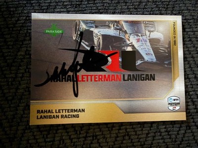 2025 Parkside Indy Car Trading Card Indianapolis 500 Signed Bobby Rahal