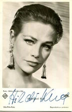 :Hammer *Lost Continent HILDEGARD KNEF-"The Murderers Are Among Us Signed Photo: