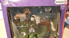 Schleich Horse Club 42363 Reiterin mit Islandponys Pferde