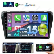 9 Android 15 For Mazda 3 2004-2009 Car Stereo Mp5 Radio Player Gps Navi Carplay 9 Android 15 For Mazda 3 2004-2009 Car Stereo Mp5 Radio Player Gps Navi Carplay