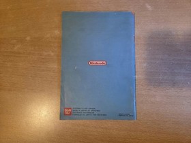 NES Open Tournament Golf Spielanleitung Instruction Booklet FAH