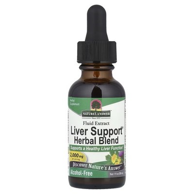 Nature's Answer, Liver Support Herbal Blend, flüssiger Kräuterextrakt, 2000mg