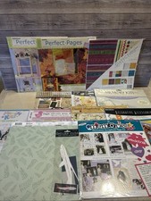 HUGE LOT QUALITY Scrapbook Paper Craft Pads Sheets 12x12 MUST SEE ALL PICS 