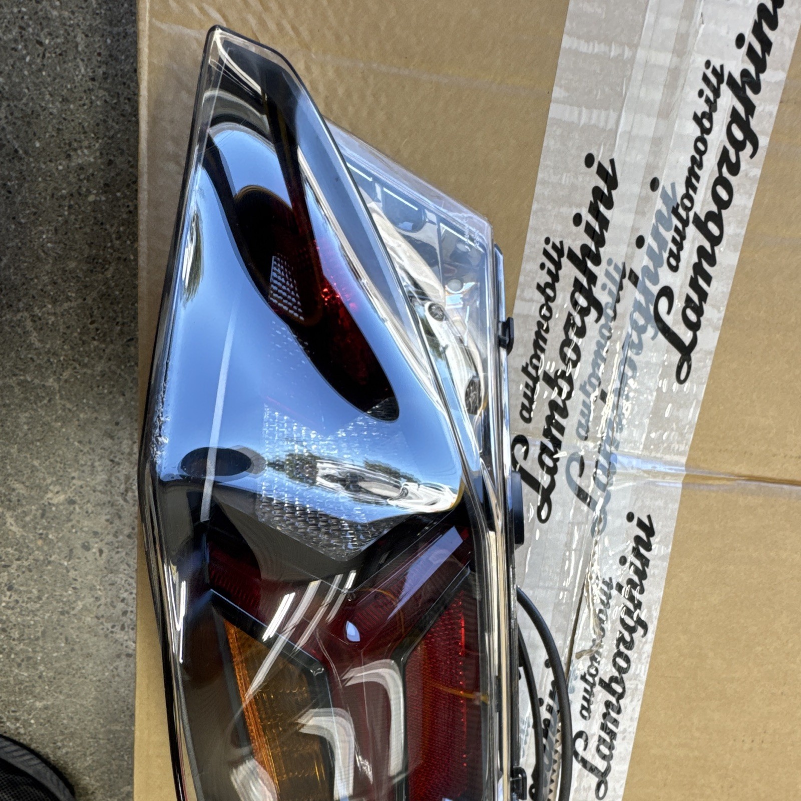 Lamborghini Aventador Ultimae 2022 Rear Left Tail lights Set