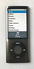 iPod Nano 4th Generation 8GB, Dark Gray / Slate - Refurbished  New Battery