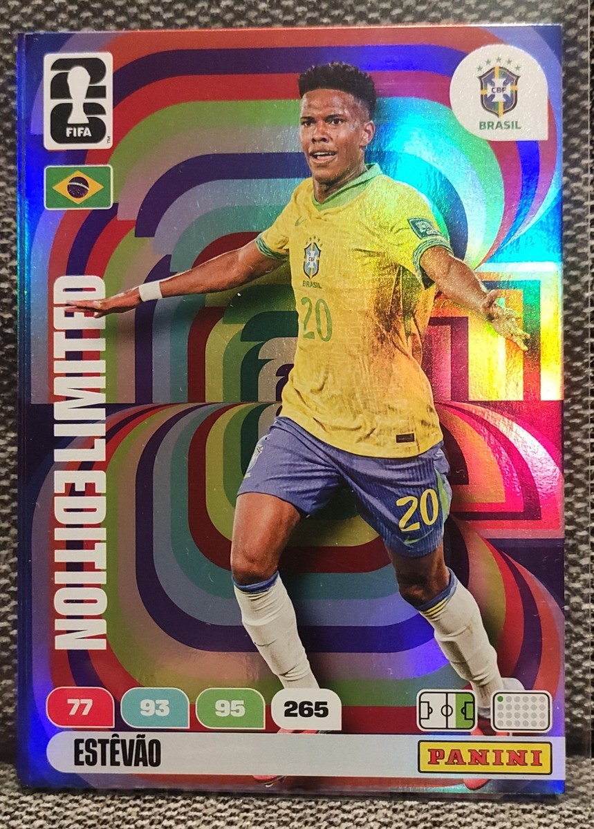 PANINI ESTEVAO エステヴァン RC 8/10 Estevao Brazil XXL Limited Edition Panini World Cup 2026 | eBay