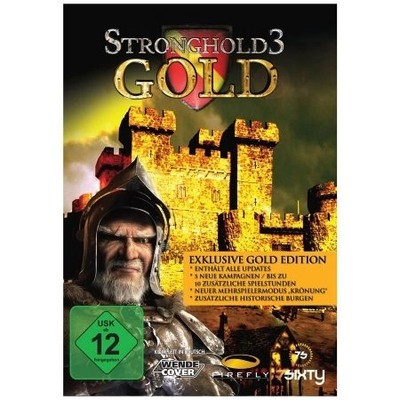 ak tronic Stronghold 3 Gold Edition PC Strategiespiel Burgenbau Deutsch ab 12