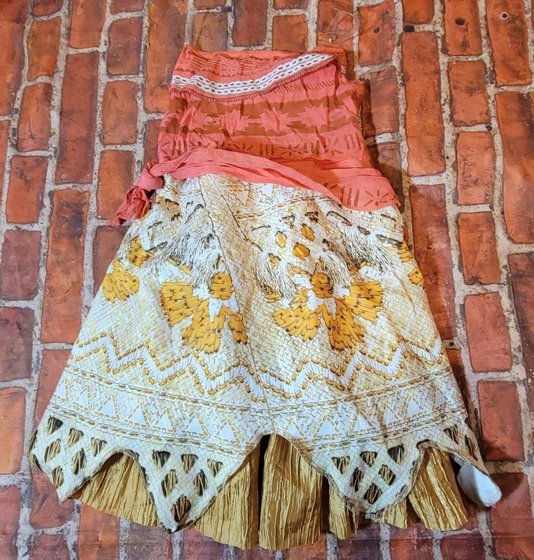 Disney Moana Costume Dress Girl's Size 4/5 Adventure Outfit 4 5