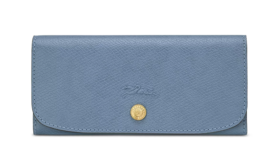Longchamp Epure ÉPURE Leather Continental Wallet ~NEW~ Slate