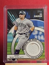 2024 TOPPS SERIES 2 ROUNDING THE BASES RELIC CARD CAL RALEIGH NO. RTB-RAL