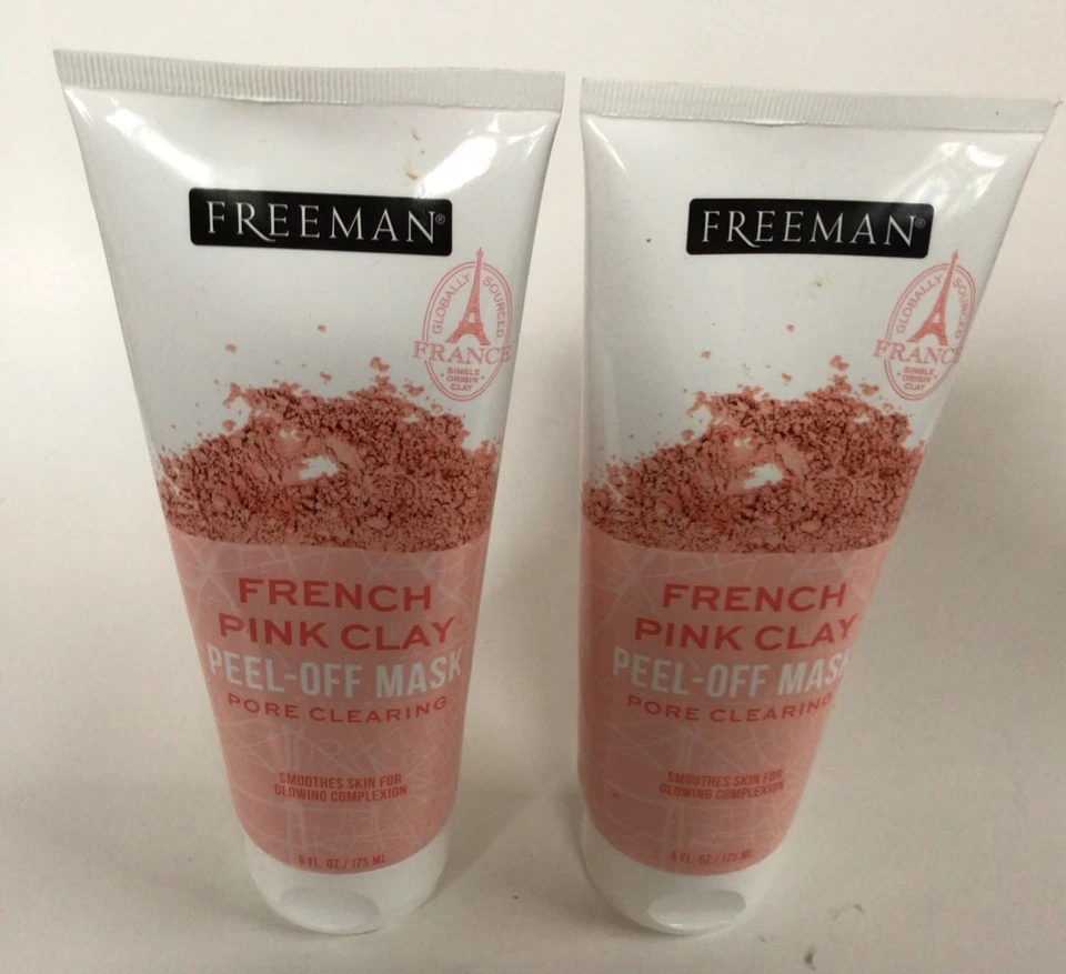 NEW FREEMAN French Pink Clay Peel-Off Mask, 6 fl. oz. - Lot of 2! - Image 2 of 4