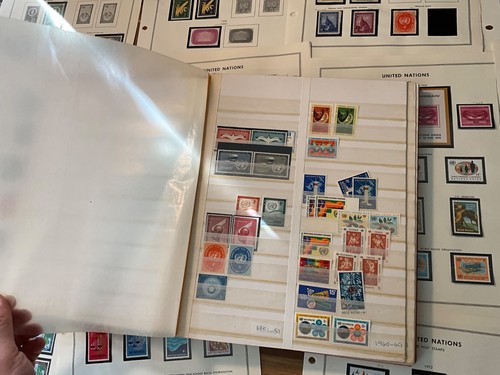Naciones Unidas colección como nueva libro de stock y hojas - Imagen 9 de 23