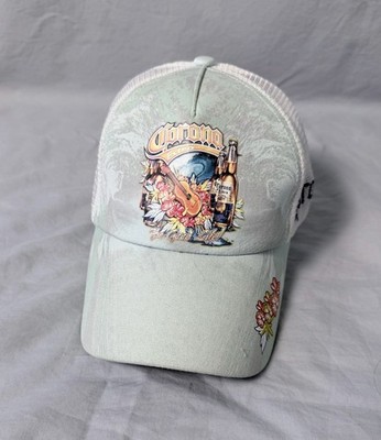 Corona Extra The Good Life Tropical Mesh Trucker Hat