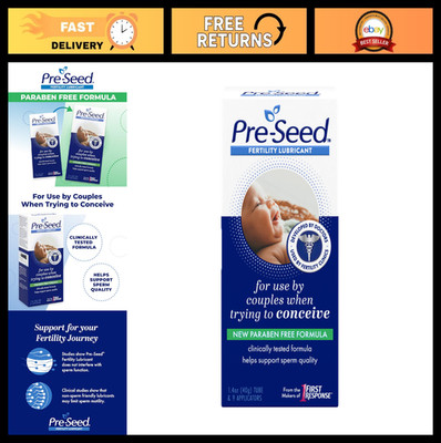 Fertility Lubricant for Couples Trying to Conceive - Pre-Seed Compatible Gel
