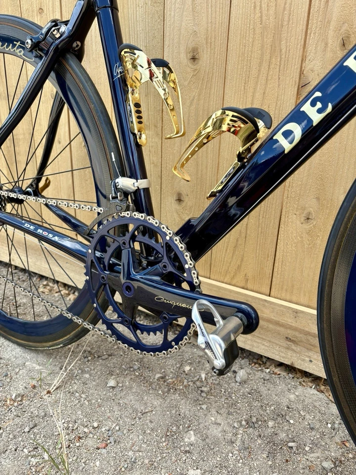 DE ROSA Cinquanta 50th Anniversary, Campagnolo Record 10s 53cm 2003 NEVER RIDDEN - Image 3 of 4