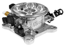 Fitech Universal Throttle Body W Tmap Sensor 4150 4 Barrel Flange Brilliant