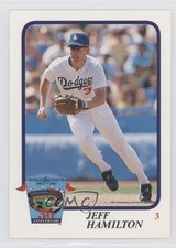 1992 Los Angeles Dodgers DARE Team Set Jeff Hamilton 0a2