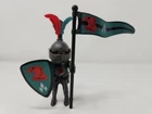 PLAYMOBIL Falcon Knight's Leader 7536 with feathers complete Vintage Retired