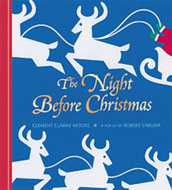 The Night Before Christmas Popup book by Robert Sabuda HARDBACK