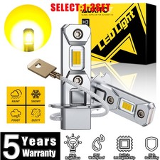 Auxito 6000lm H3 Led Fog Light Bulb Conversion Super Bright Golden Yellow Sl