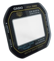 Casio G-Shock Mineral Ersatzglas Schwarzer Rand DW-5035D-1B DW-5035D