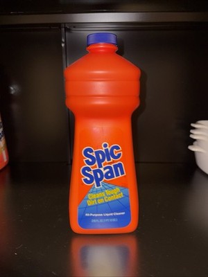 Vintage 1988 Full Spic and Span Household Cleaner Unused For Prop or Display