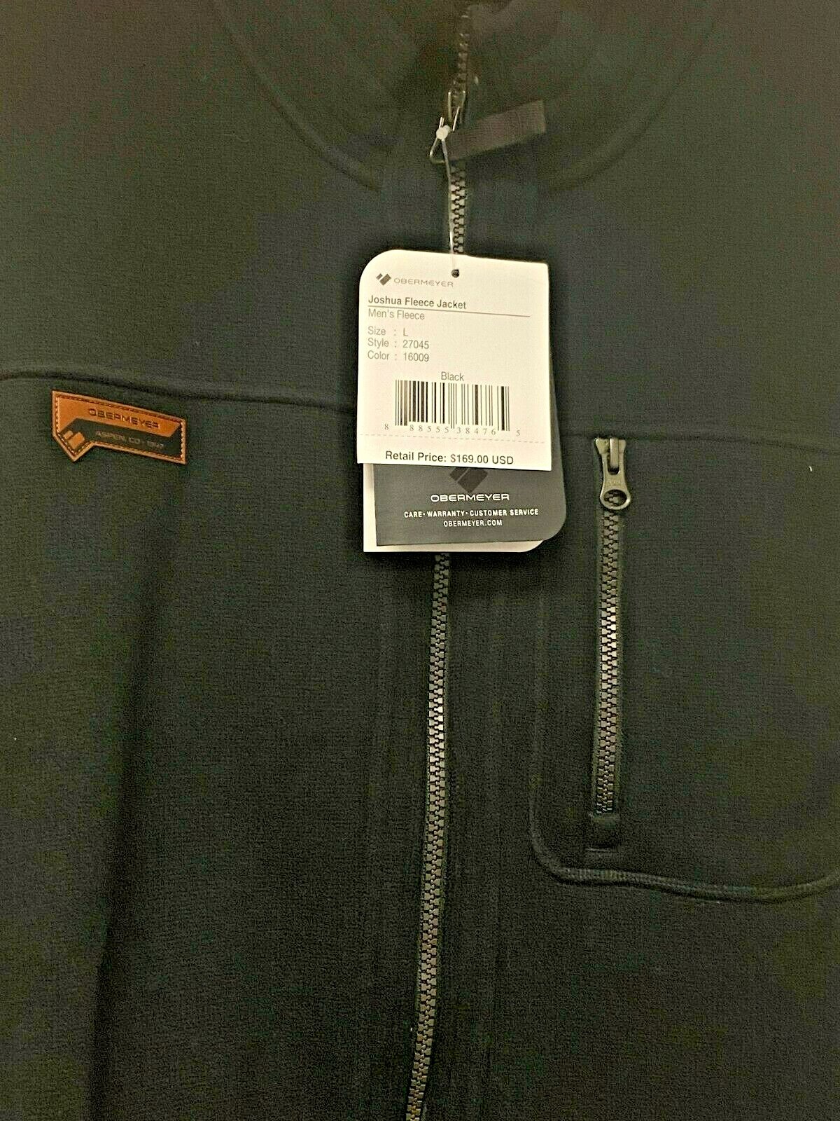 Obermeyer Mens Joshua Fleece Jacket 