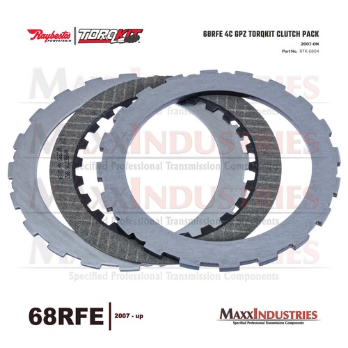 68RFE Transmission Performance Clutch TorqKit 4C/4th Raybestos GPZ RTK-6804 - Picture 3 of 4
