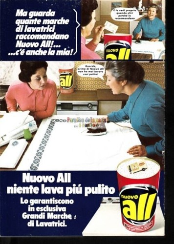 DEPLIANT NUOVO ALL DETERSIVO - I CONSIGLI DI EMMA ROSATI PER IL VOSTRO BUCATO - Picture 2 of 3