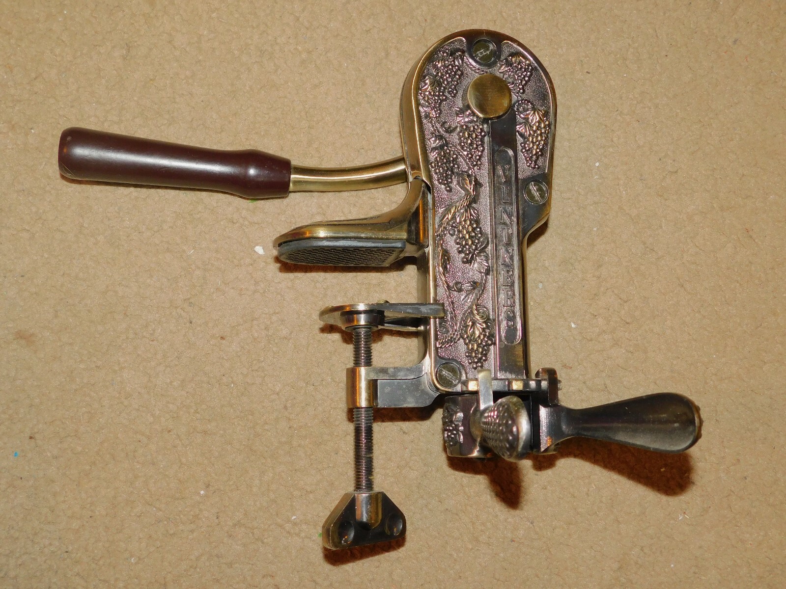 Vintner S Reserve Table Counter Top Wine Bottle Opener For Sale