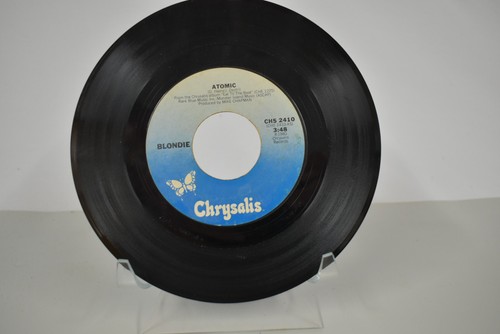 BLONDIE: Atomic / Die Young Stay Pretty CHRYSALIS 2410 HEAR IT