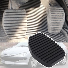 2Pcs For Peugeot 206 1998 - 2013 Car Rubber Brake Clutch Foot Pedal Pad Cover