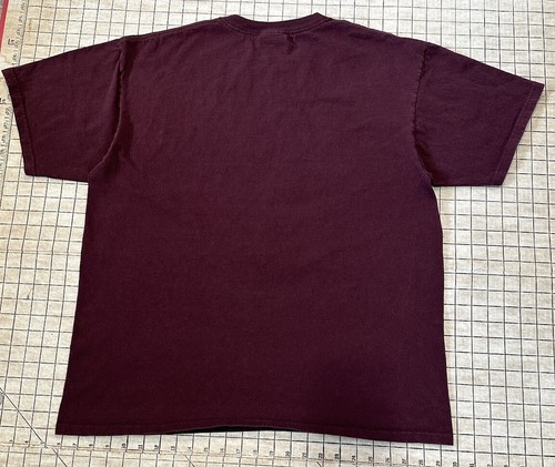 Hershey's Chocolate Factory T-Shirt XL Maroon Red American Dream Anvil Bar XL - Picture 4 of 8