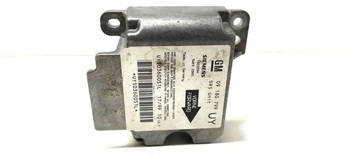 Opel Astra G 1999 Airbagsteuergerät 09180799 UST56587