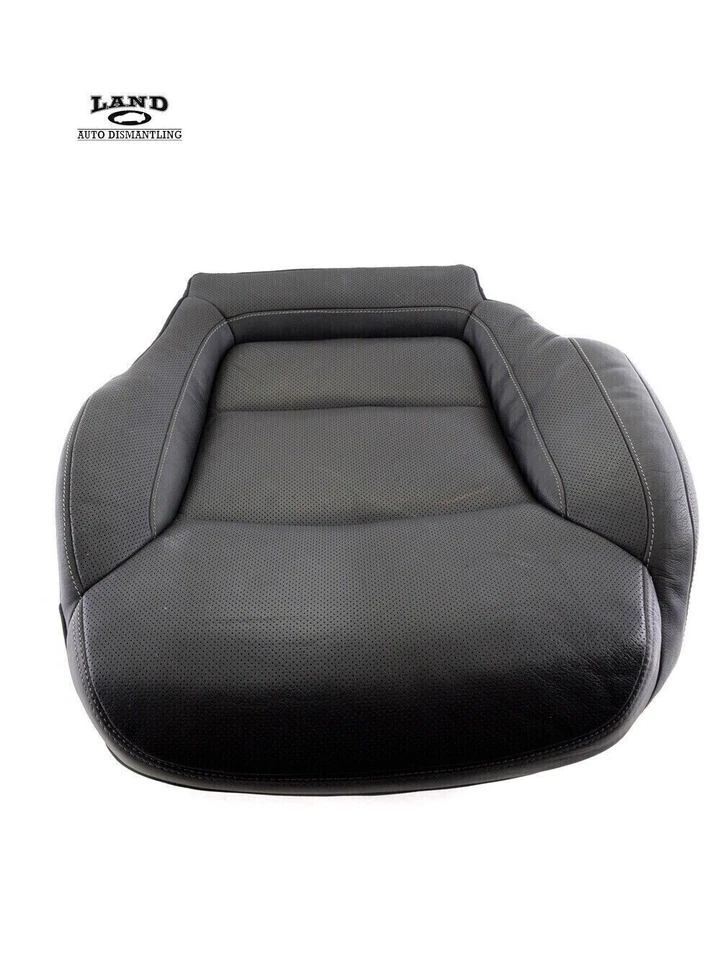 MERCEDES R231 SL-CLASS DRIVER/LEFT FRONT LOWER SEAT CUSHION LEATHER BLACK - Image 3 of 4