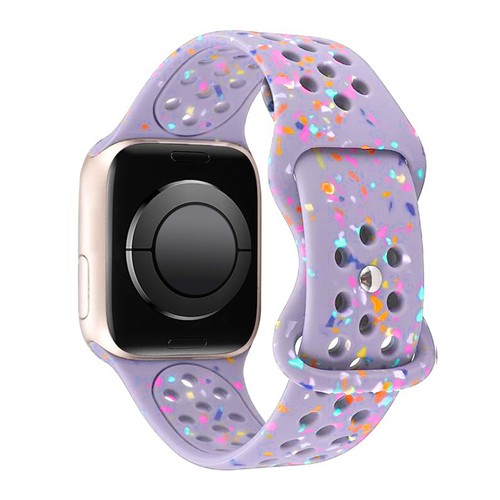 Sport Band Soft Breathable Silicone Strap For Apple Watch Ultra 9 8 7 SE 6 5 4 3 - Zdjęcie 66 z 66