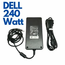 OEM Dell 240W Power Supply Charger for Alienware Laptop M15x M17X R2 R3 R4 cord