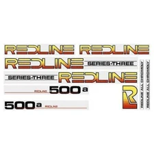 1984 Redline 500a  Series-Three (BLACK) decal set