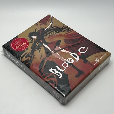 Blood-C: The Complete Series (Blu-ray/DVD, 2013, 4-Disc Set) for